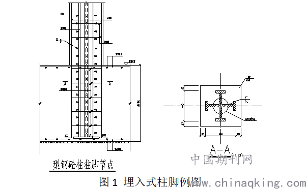 k8凯发天生赢家一触即发插入式埋入式柱脚节点详图型钢混凝土节点设计要点